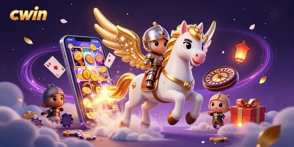 Experience the thrill of cwin with a celestial gaming adventure and vibrant casino elements.