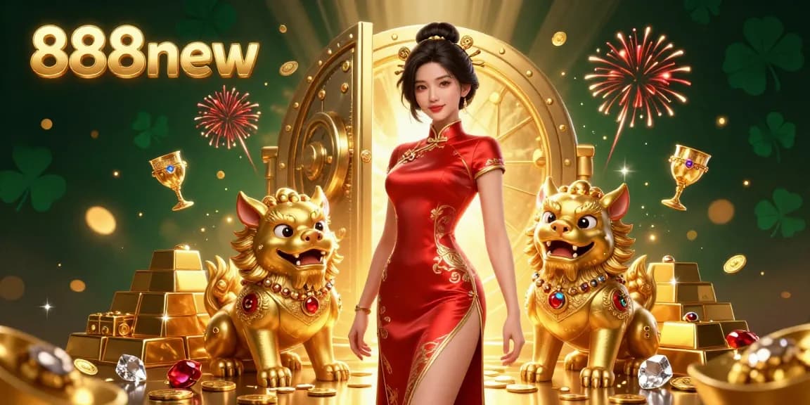 Play vibrant games at 888new with glamorous 3D characters and golden treasures, captivating every moment.