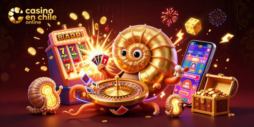 Disfruta de tragamonedas y bonos en el casino en chile online con una escena vibrante y dinámica.