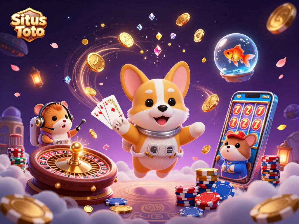 Situs Toto menghadirkan pengalaman kasino luar angkasa yang menakjubkan dengan desain 3D yang kaya detail dan karakter lucu.