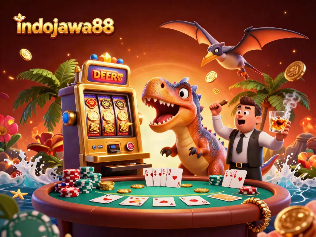 Indojawa88 mengintimidasi mesin slot emas saat jackpot koin berhamburan, menciptakan suasana kasino yang riuh.