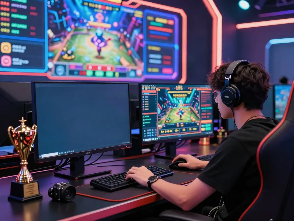 Engaging online gaming scene at Du88 showcasing a player immersed in vibrant action.