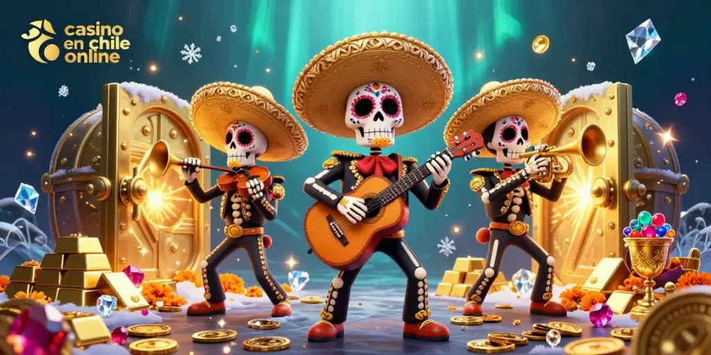 Juega en el casino en chile online, con una experiencia vibrante y emocionante entre calaveras de azúcar.