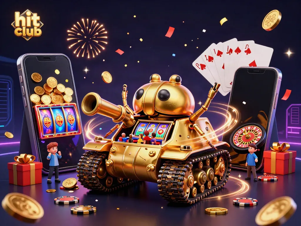 Experience thrilling gameplay at hit club with a dynamic casino scene full of excitement and winning opportunities.