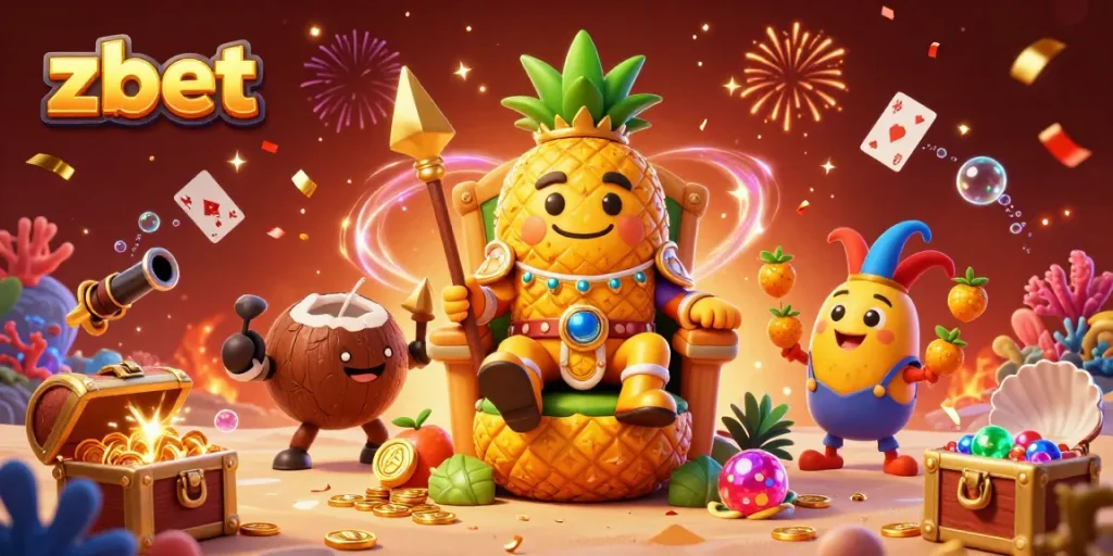Experience the thrill of the zbet casino with vibrant characters and dynamic gaming elements.