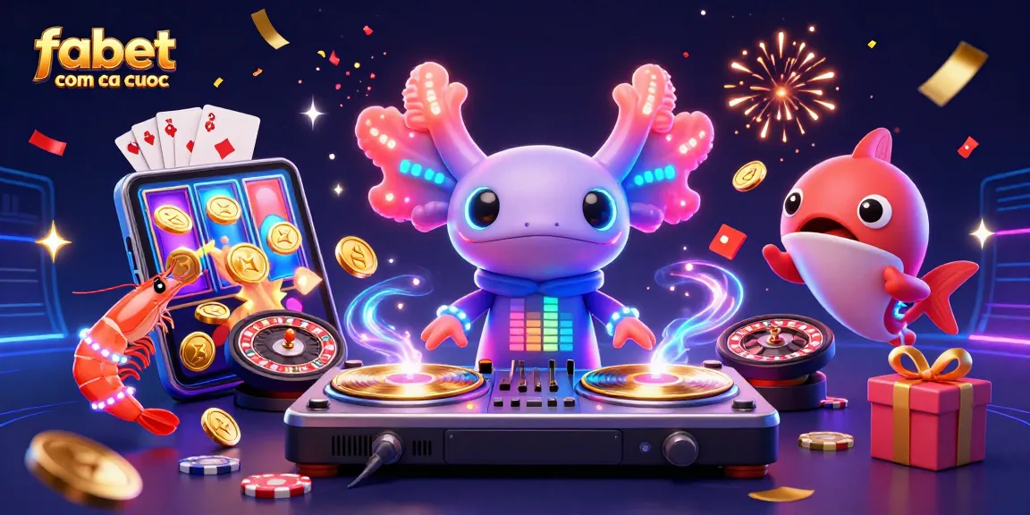 Experience the excitement of fabet com ca cuoc with vibrant gaming elements and lively characters.